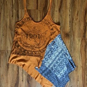 Free People Asymmetrical tank